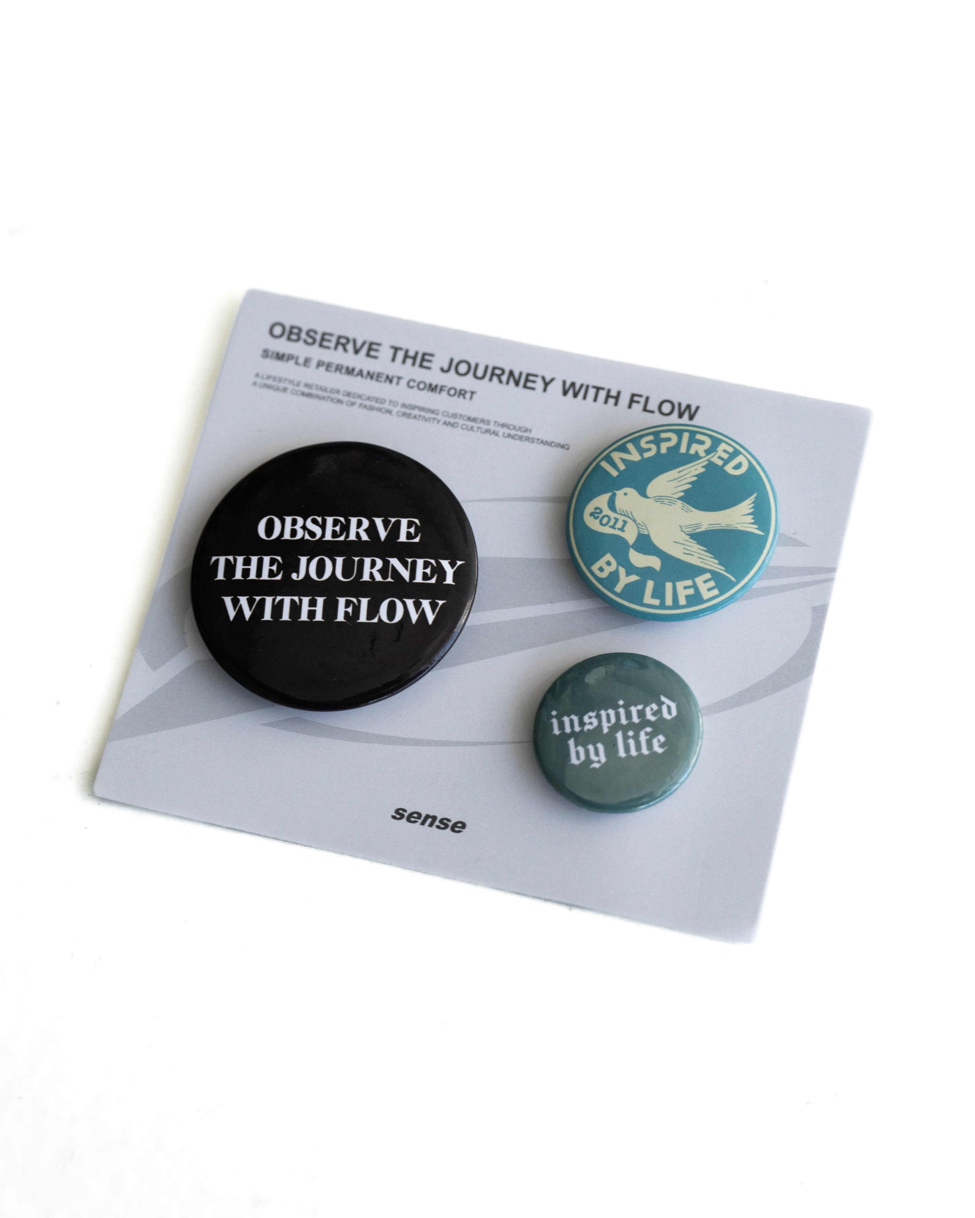 SENSE OBS Pin Button Set