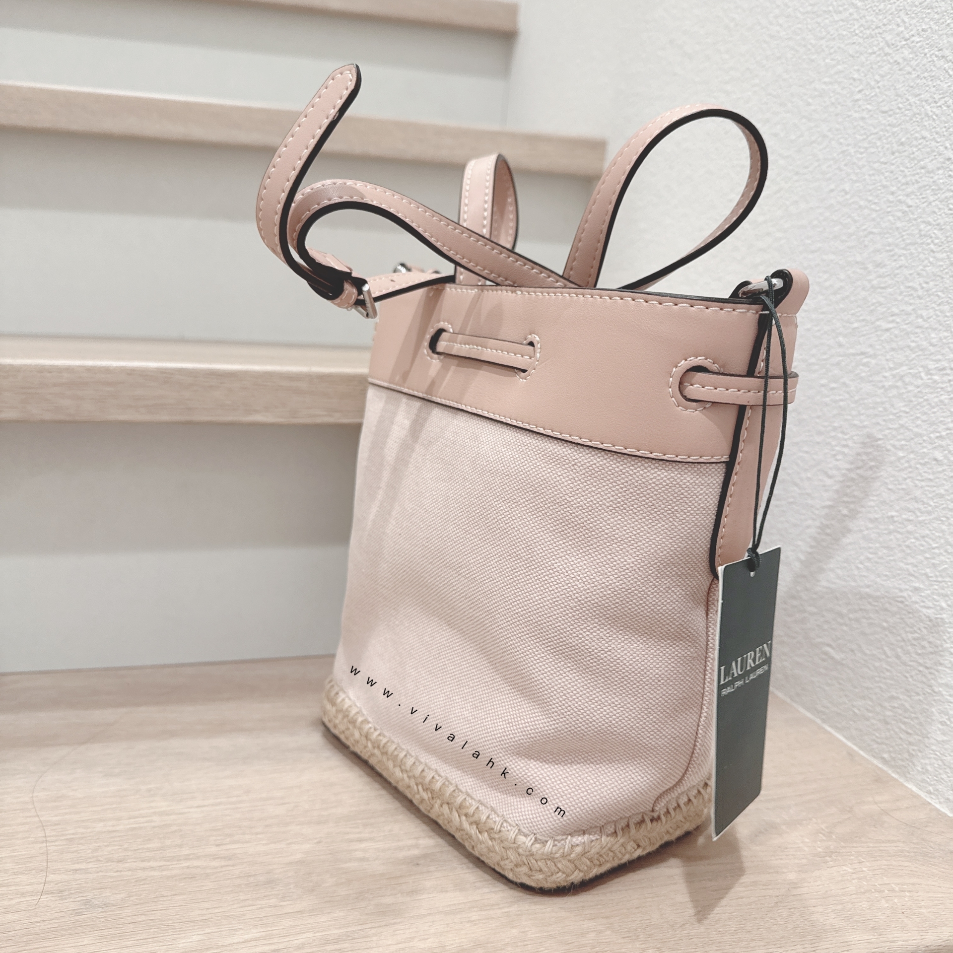 Ralph Lauren - Debby 帆布水桶袋 (Mini)