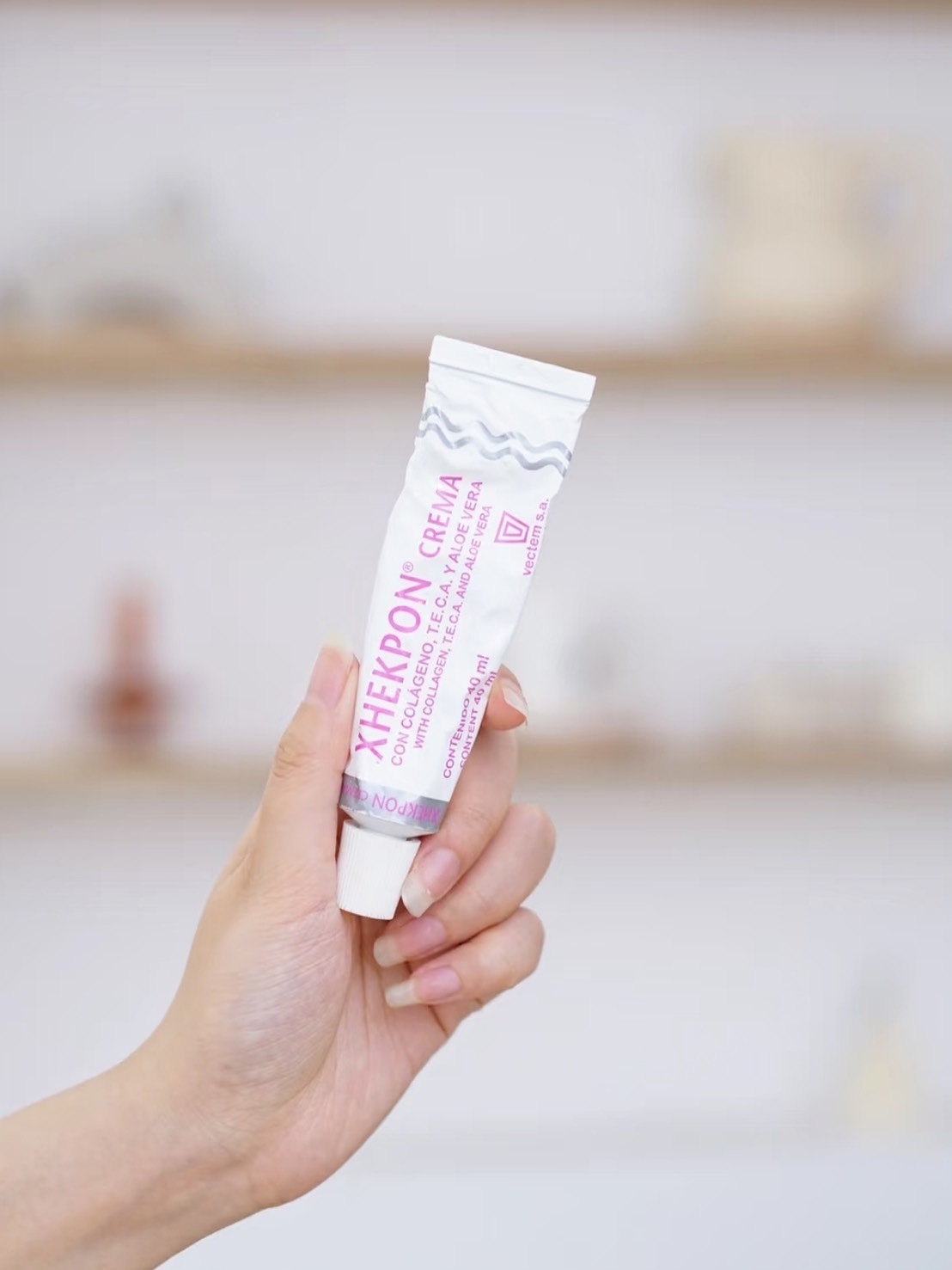 XHEKPON 西班牙頸紋霜 護頸霜 除皺 保溼 乳液 乳霜 40ml 范冰冰推薦