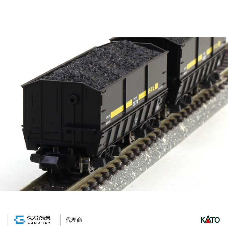 KATO 8028-1 貨車SEKI 3000 (石炭積載．2輛)