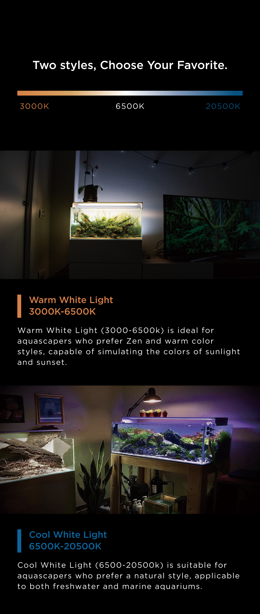 ONF｜FLAT ONE- the smart led aquarium aquarium lighting