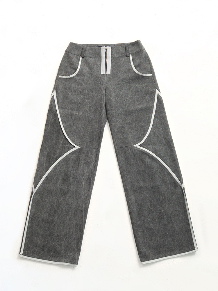 Diamond Denim Trousers