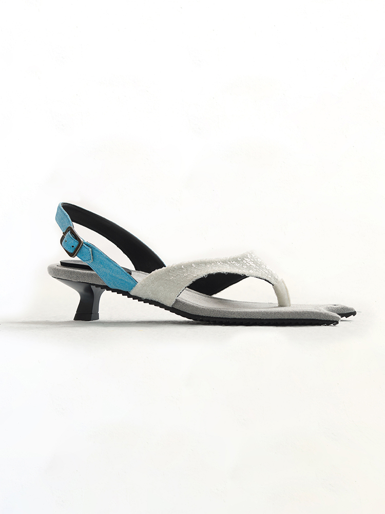 Diablo Flip Sandals-Denim Blue