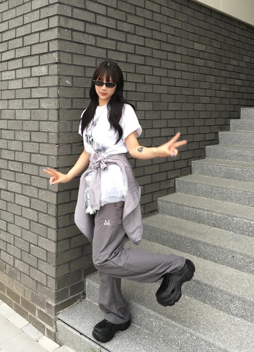 MUCENT MADRID POLY WIDE PANTS