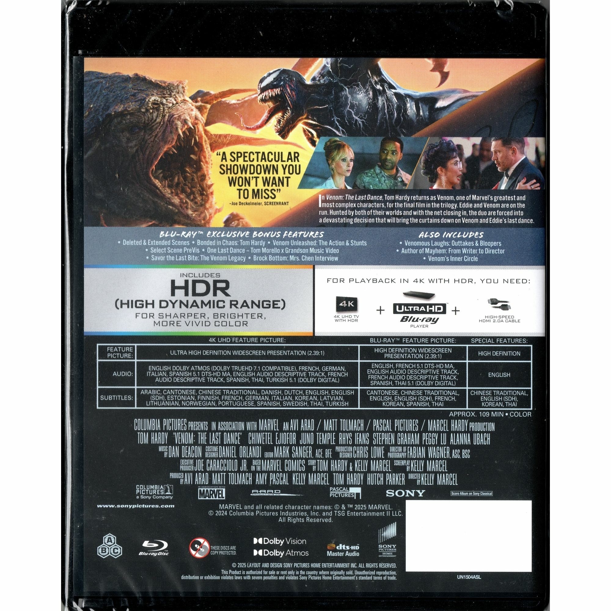 毒魔：終極一舞 (2024) (4K Ultra HD + Blu-ray) [訂貨]