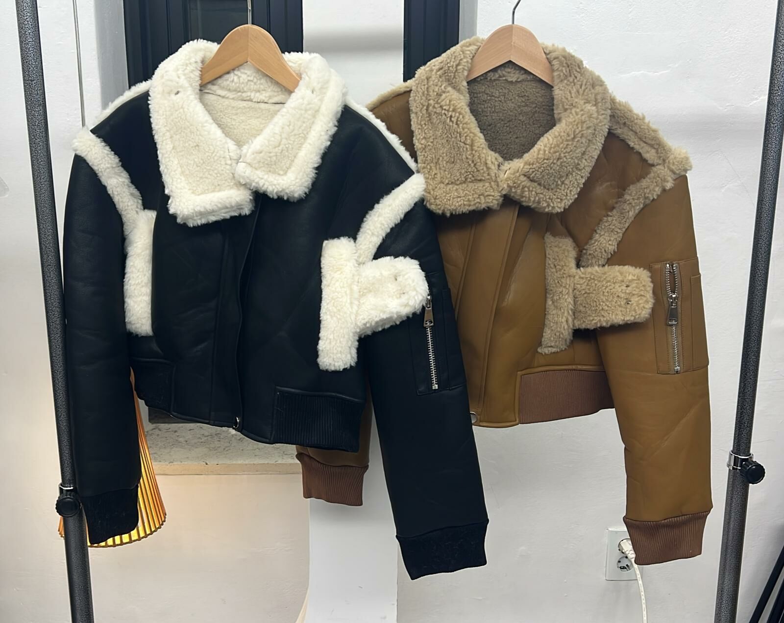 韓國連線 毛毛仿皮褸，清貨價貨品，不設退換（K1 F588）