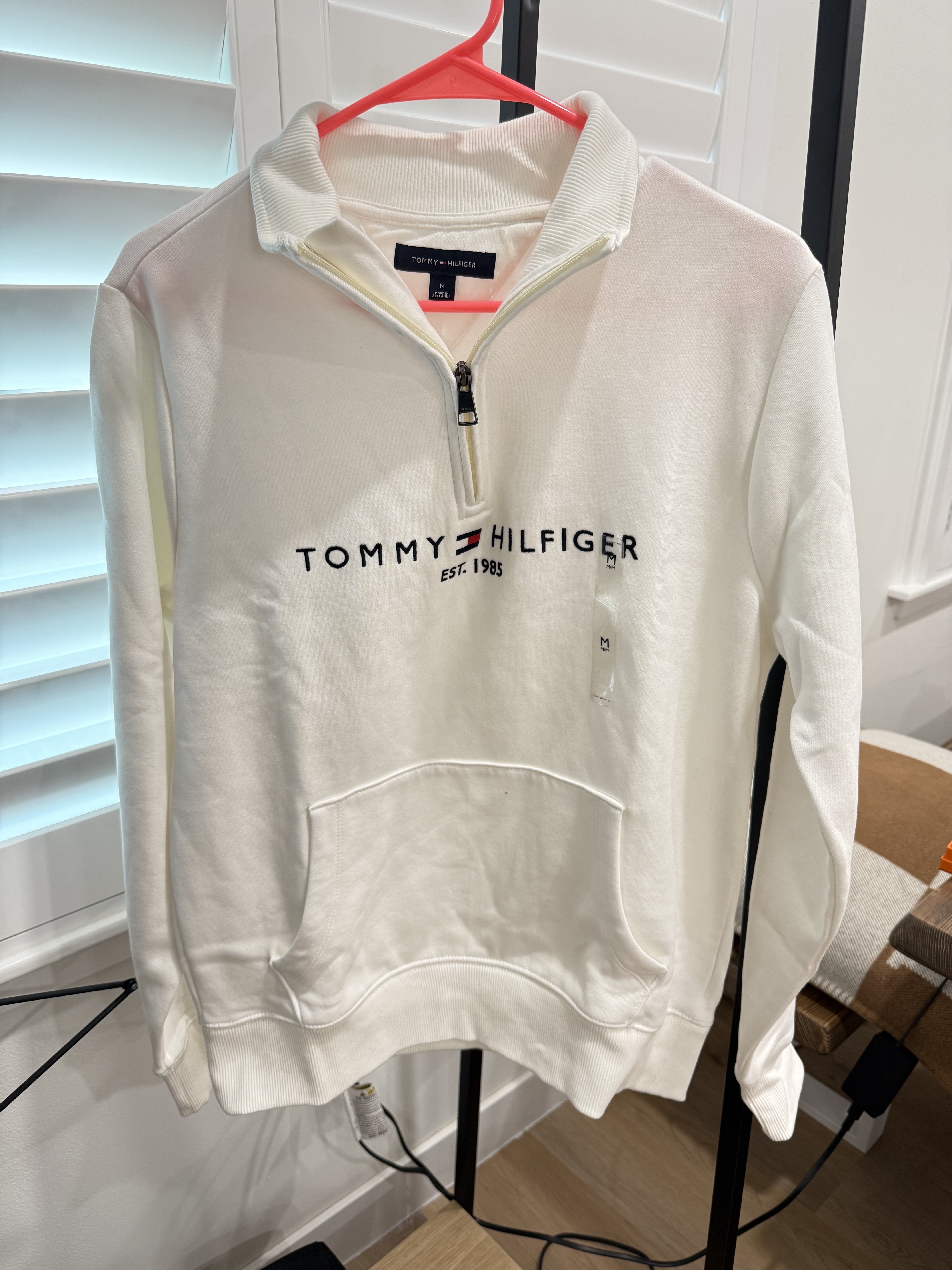 Tommy men half zip sweater