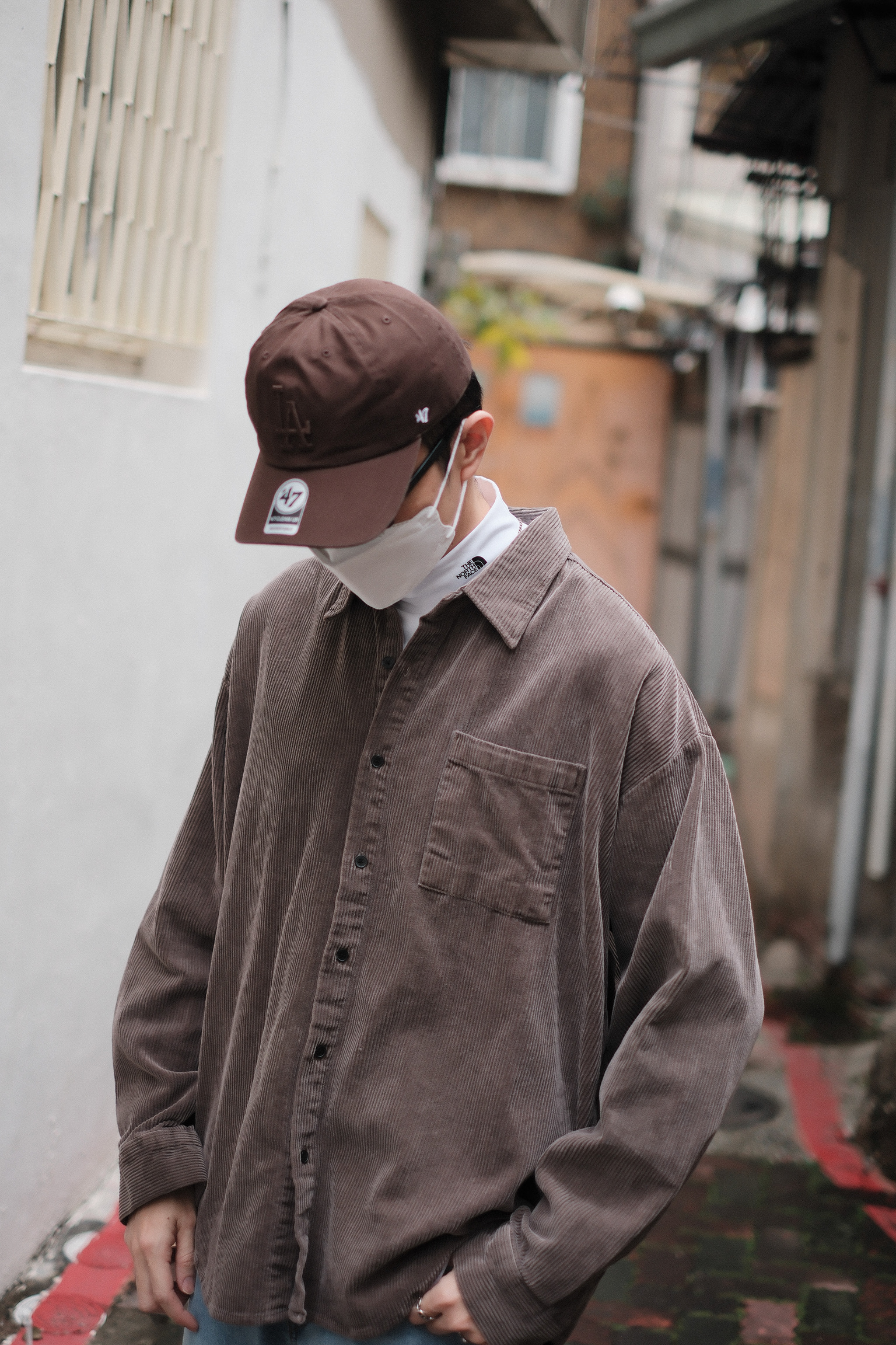 ｜質感選物🔥｜BE.口袋 重磅燈芯絨 襯衫