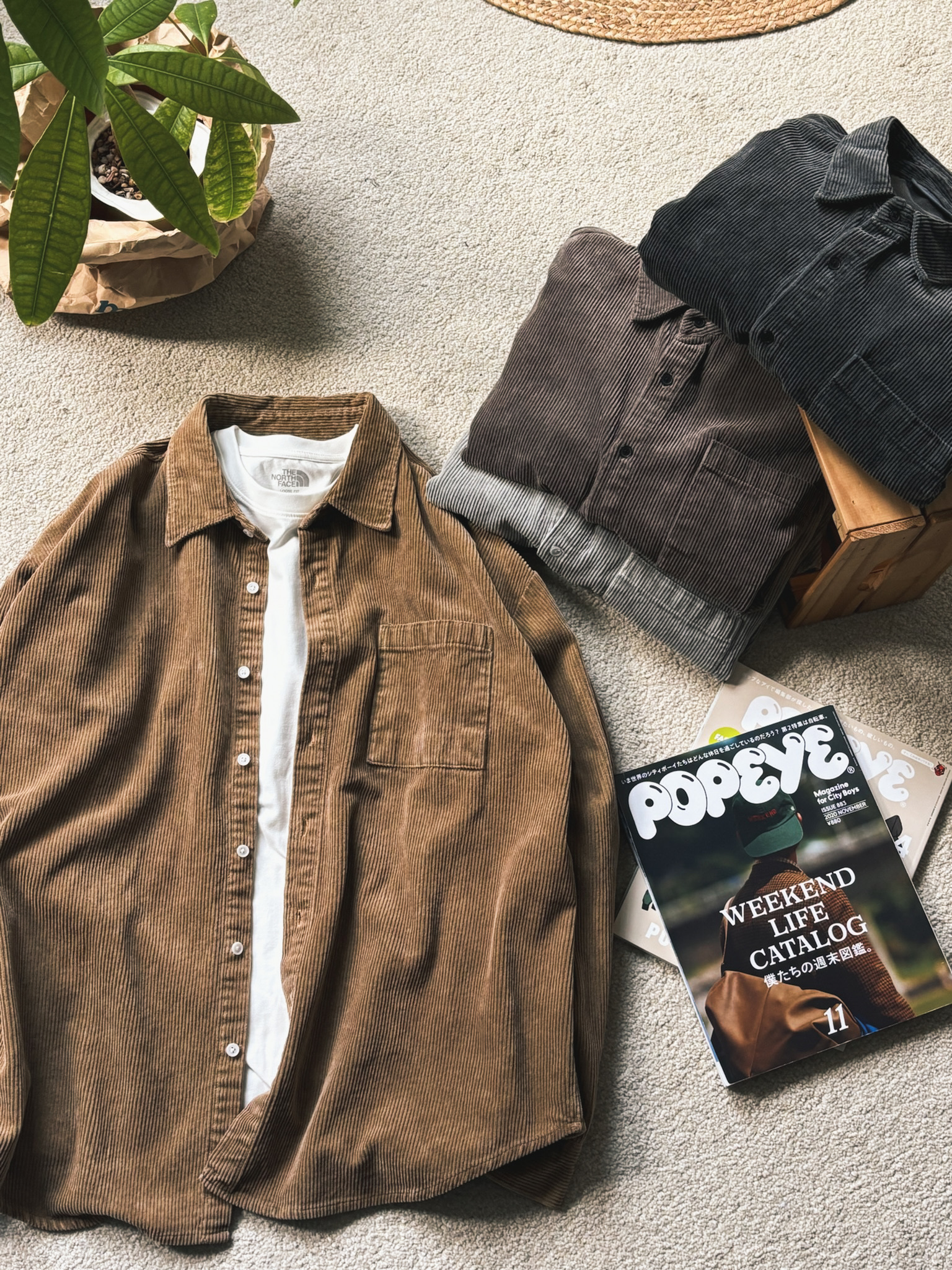 ｜質感選物🔥｜BE.口袋 重磅燈芯絨 襯衫