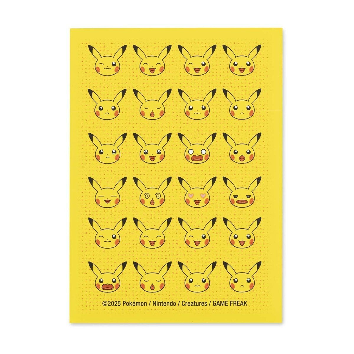 Pokemon Card Game 卡套 Pikachu Mood Card Sleeves (65 Sleeves)