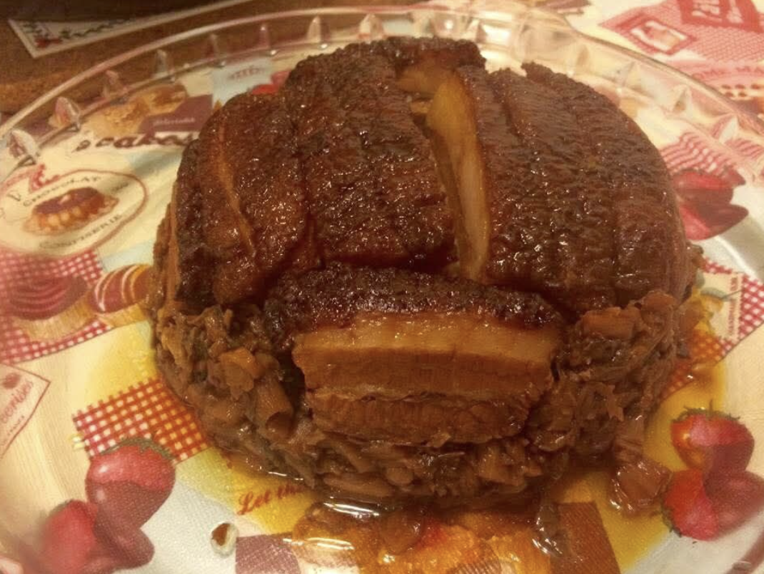 70年客家名菜- 梅菜扣肉