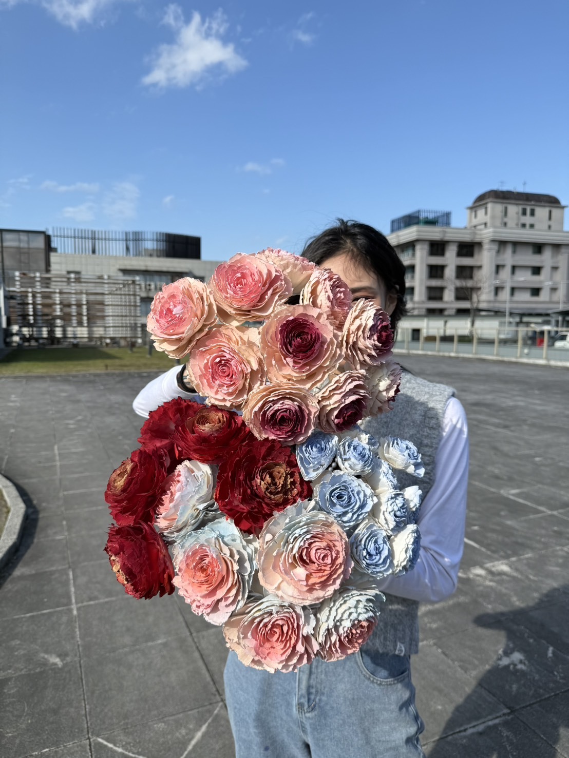 乾燥大波斯玫瑰索拉