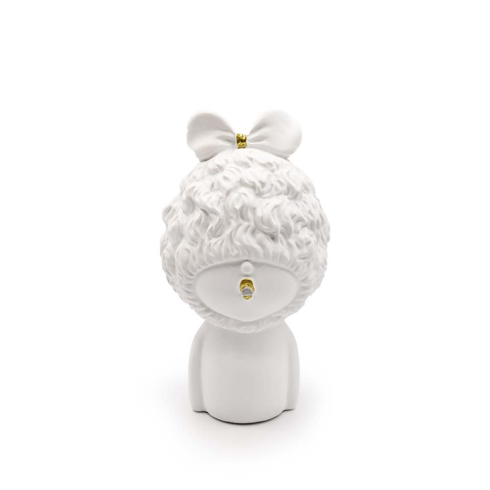 DipDipLife |北歐創意女孩擺飾 | 白色