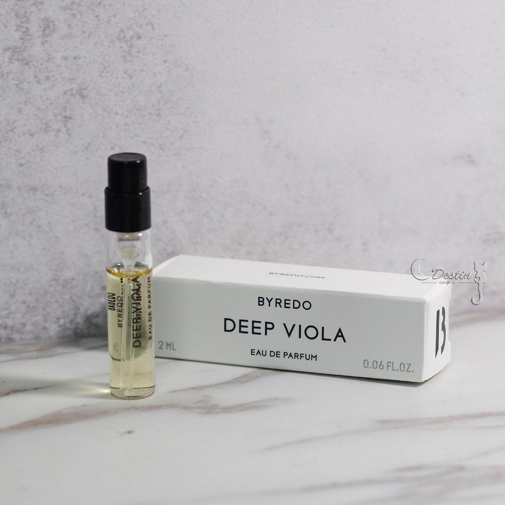 BYREDO 沉紫羅蘭Deep Viola 中性淡香精2mL 試管香水可噴式全新