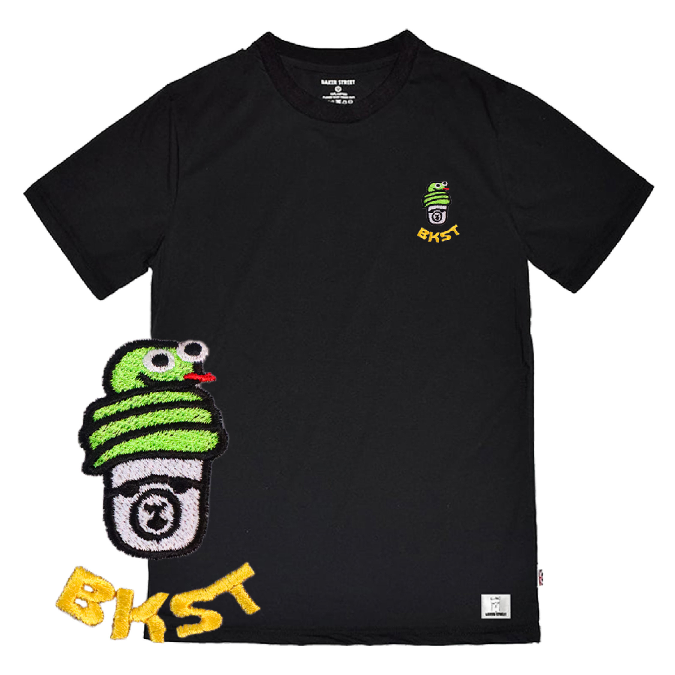 Embroidery-蛇蛇好朋友 刺繡 短袖T恤