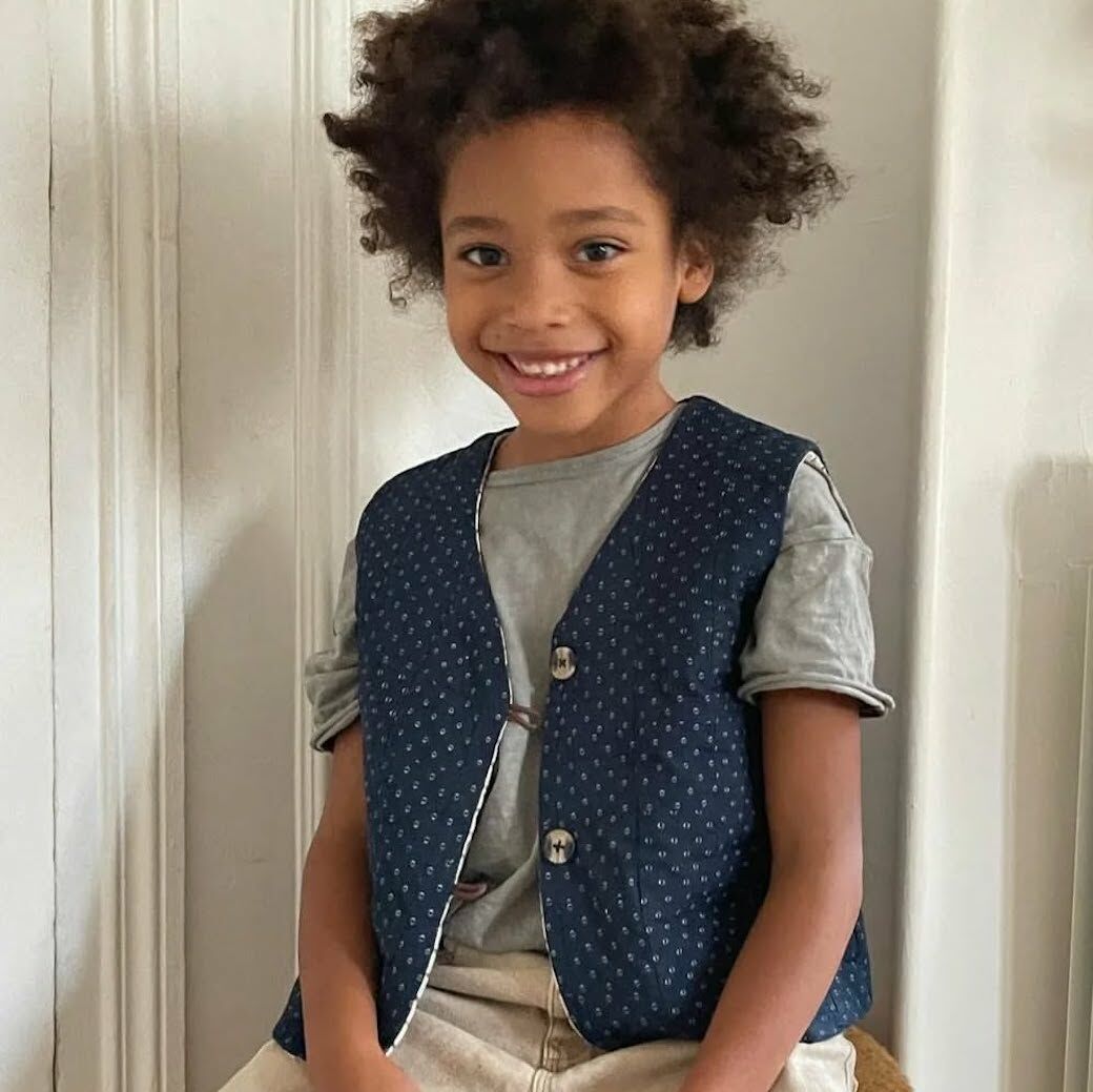 黑醋栗藍 | 雙面背心