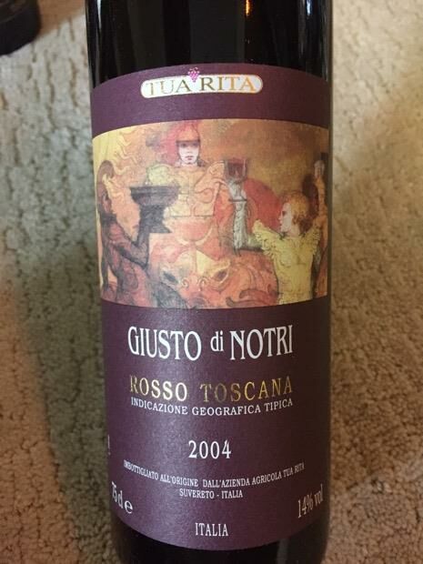 Tua Rita Giusto di Notri 2004 (RP93)