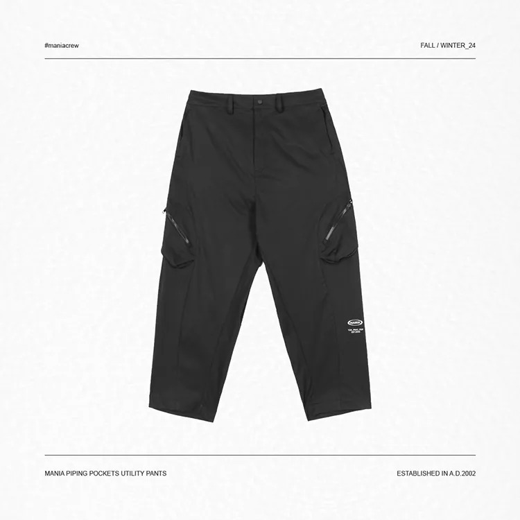 MANIA Piping Pockets Utility Pants