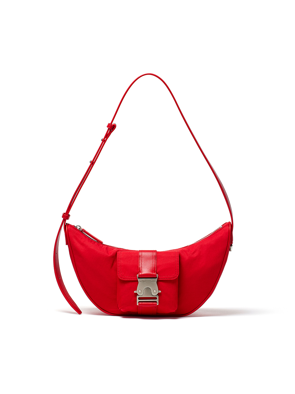 鎖扣流浪包 紅色