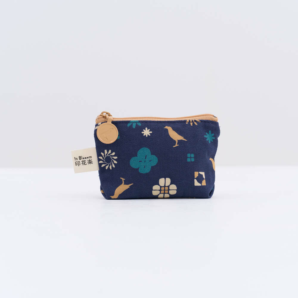 Zipper Mini Purse/Classic/Deep Blue
