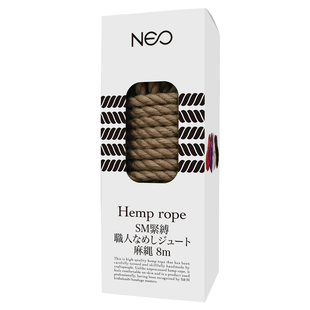 日本NEO SM緊縛 職人鞣製麻繩 8米