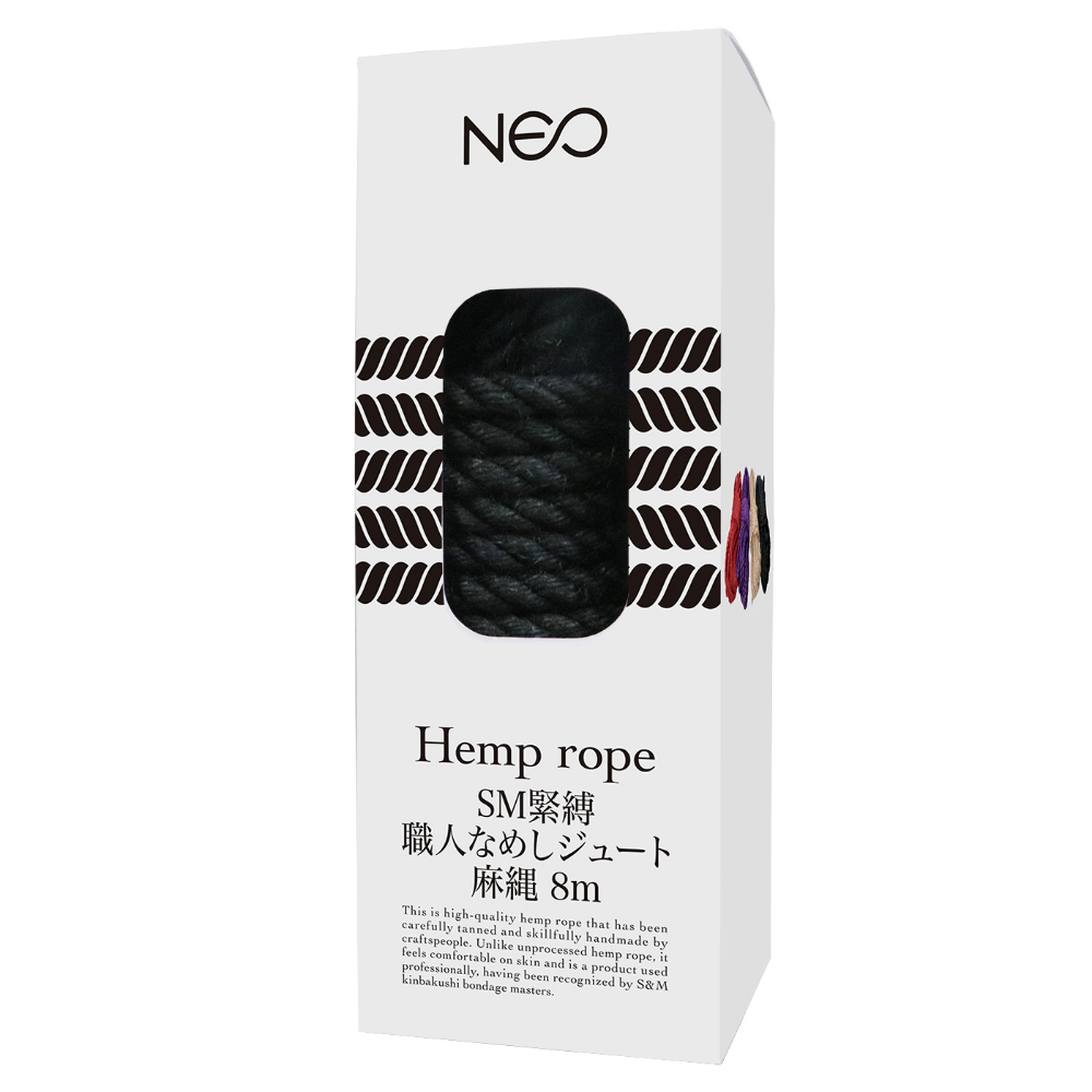 日本NEO SM緊縛 職人鞣製麻繩 8米
