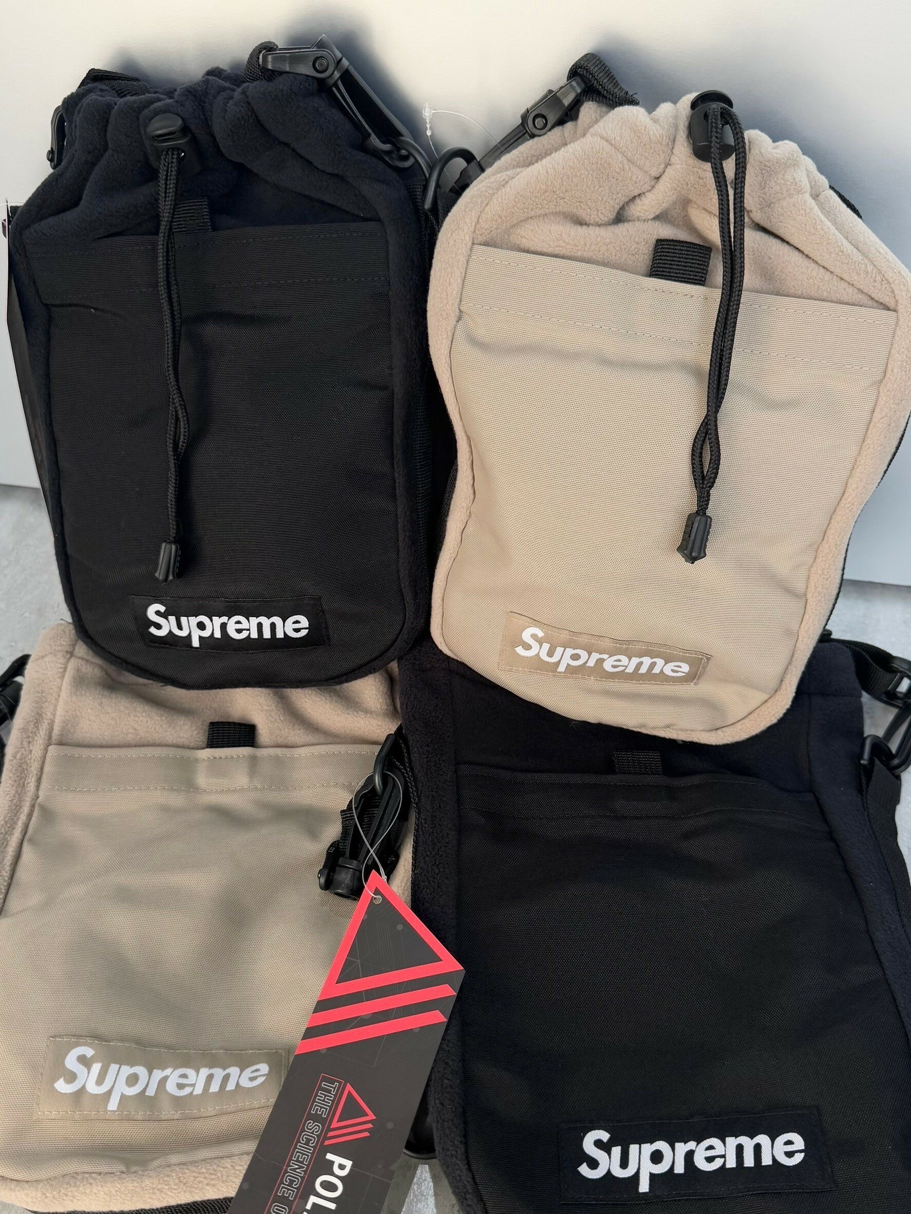 Supreme Polartec Sling Bag (FW24) - $48