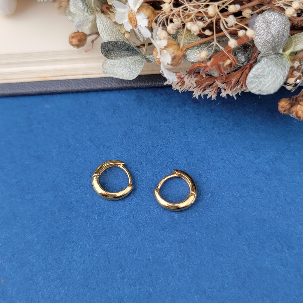 【me.luxe】SV簡單圓環耳環