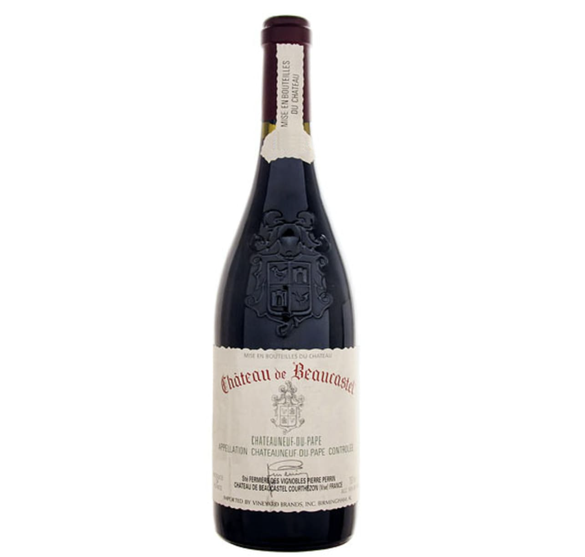 Chateau de Beaucastel Chateauneuf du Pape 2001 (RP96)