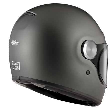 ASTONE GT4 鈦金綠 素色 全罩式帽款 復古樂高帽