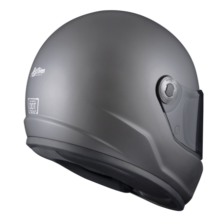 ASTONE GT5 鈦黑銀 素色  全罩式帽款 復古樂高帽