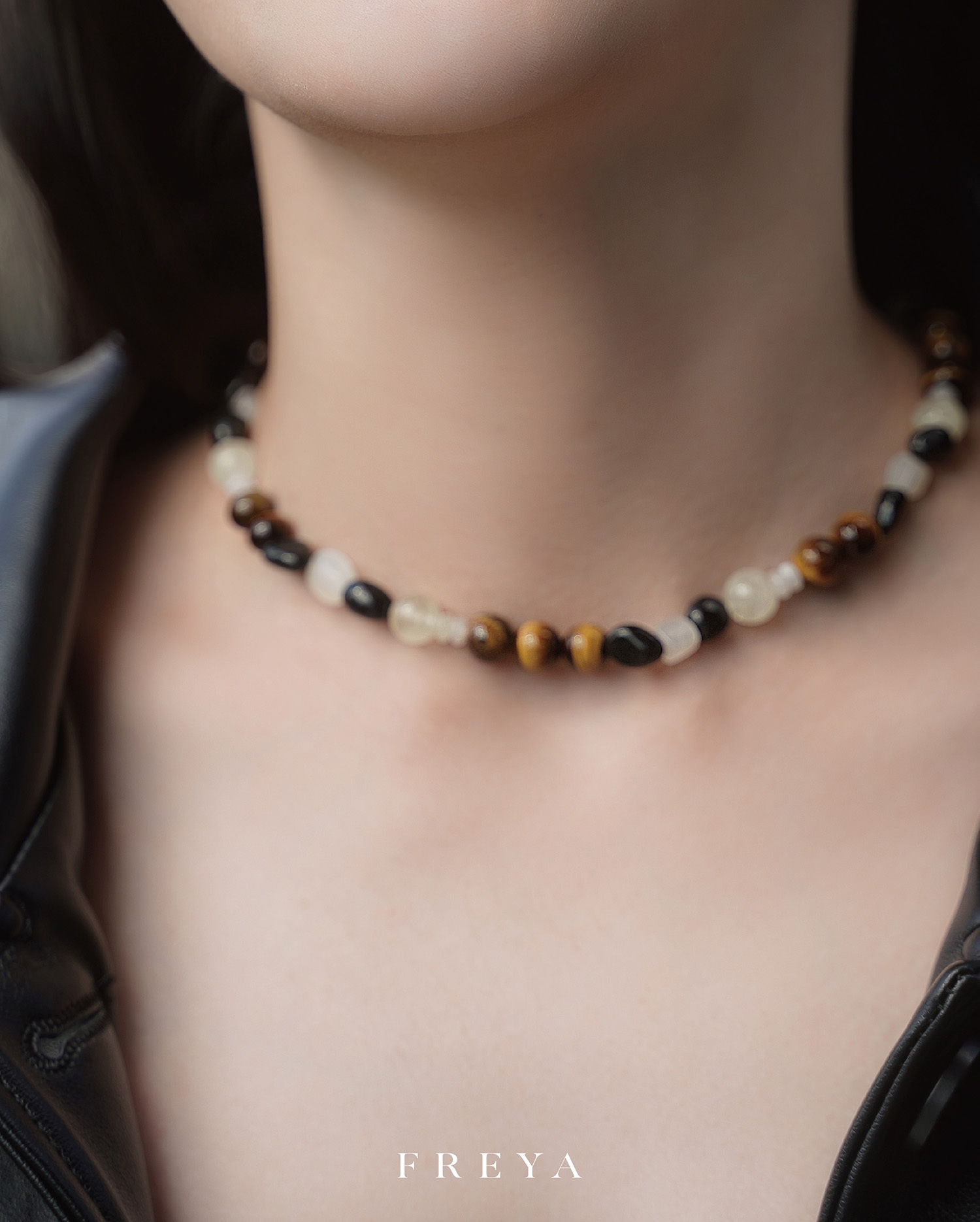 FREYA 虎眼石項鍊