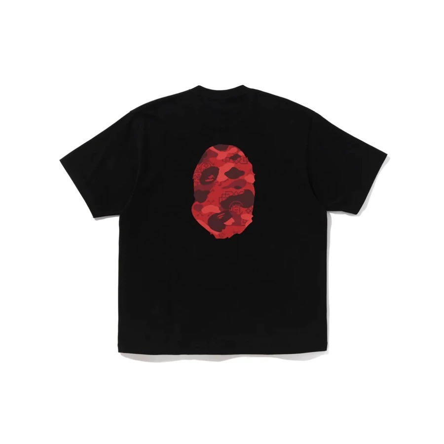 2024AW APE BAPE CLOT CAMO BIG APE HEAD RELAXED FIT TEE 寬版 迷彩 大頭 短T 現貨