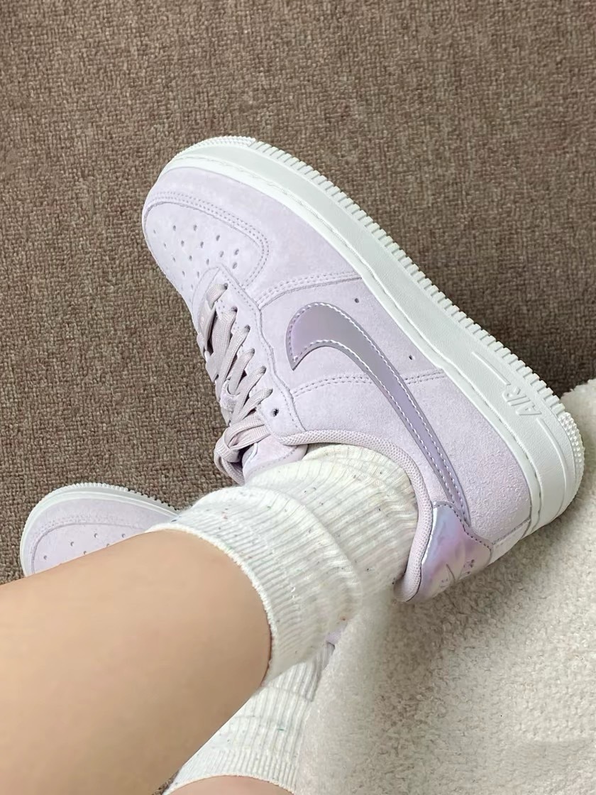 NIKE AIR FORCE 1 '07 SE 波波奶芋紫 HJ4401-001