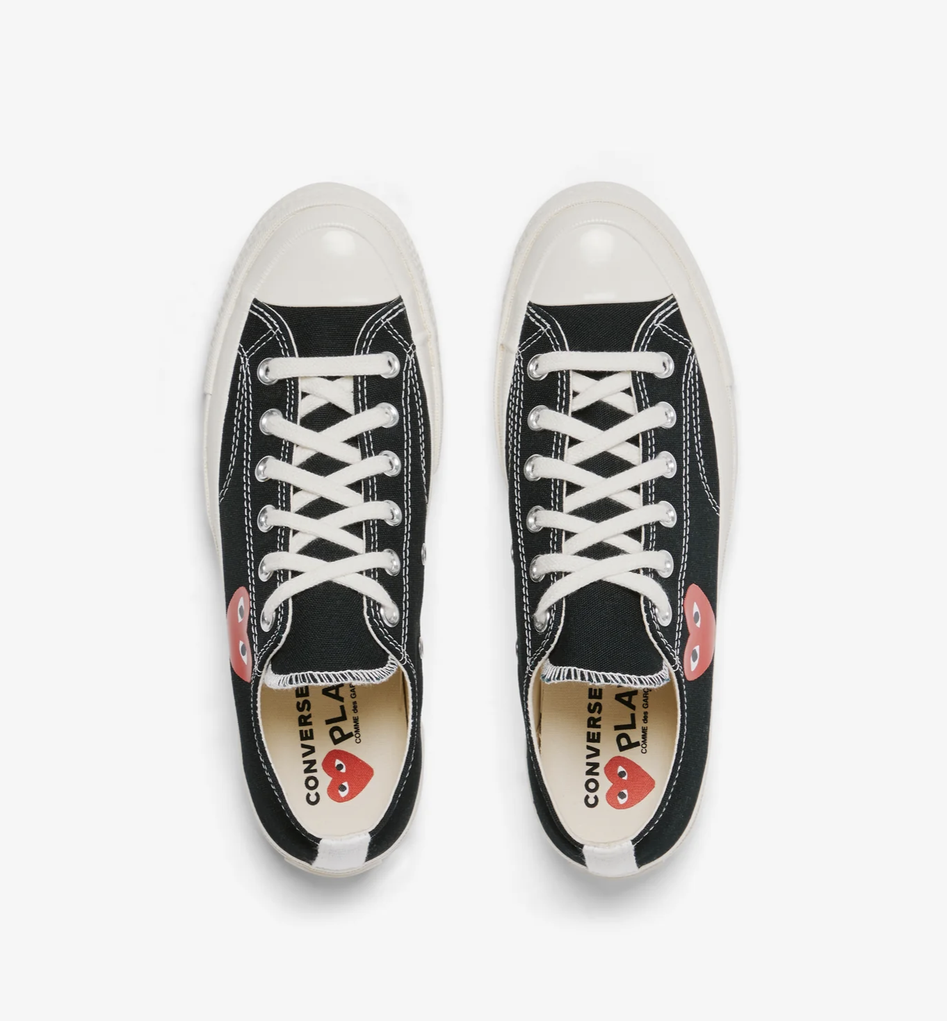 [現貨] CDG Play Converse Small Red Heart All Star '70 LOW | A08804C