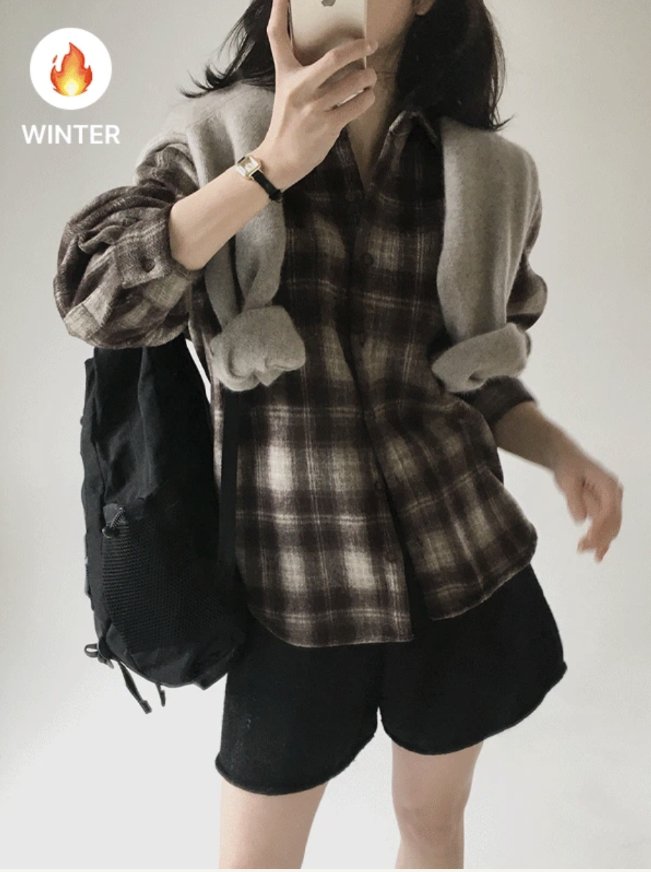 預訂｜SLOWAND #SLOWMADE Maple Vintage Check Shirt (2 Color)