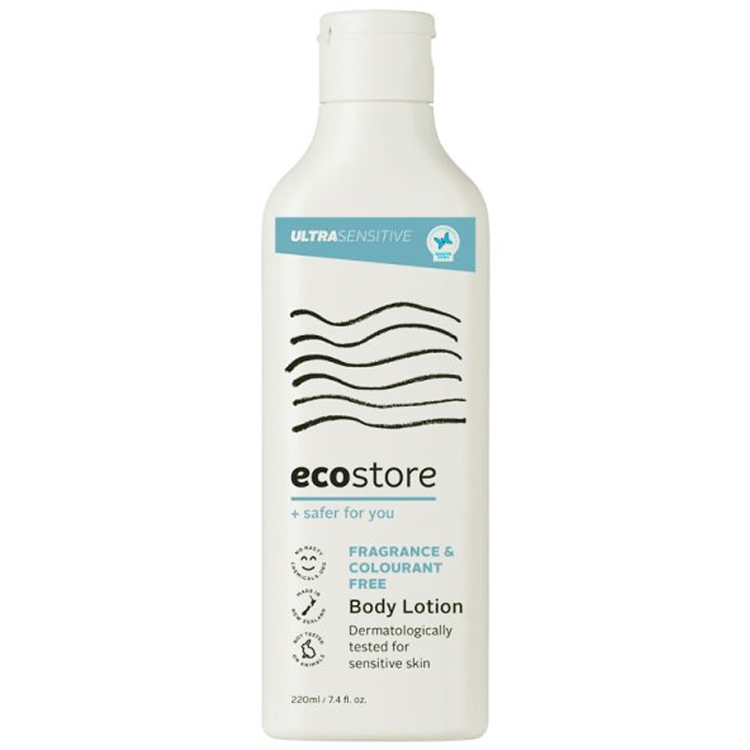 身體保濕霜特別敏感性無添加香味 220 毫升