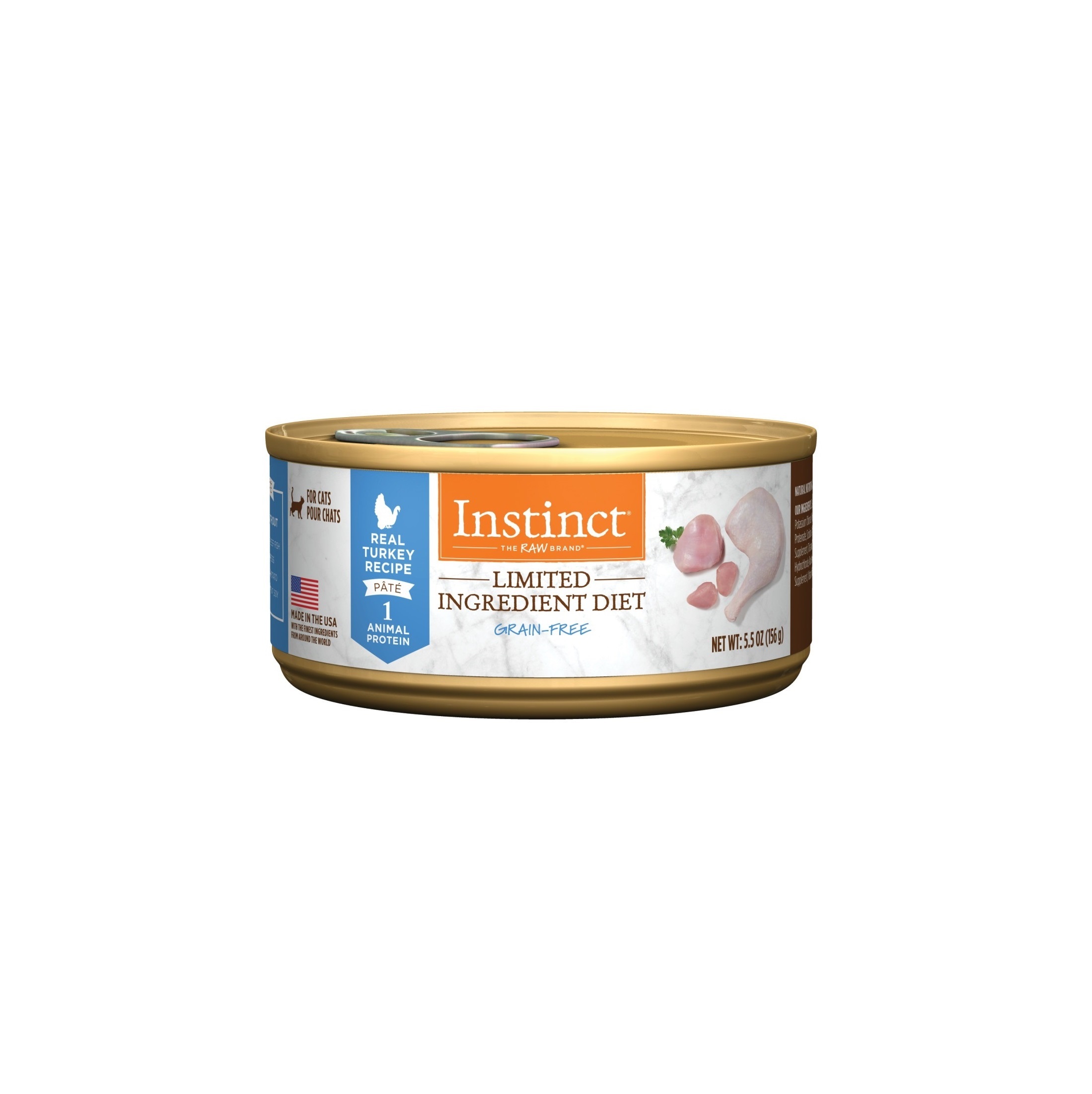 Instinct 單一低敏無穀物火雞貓罐頭