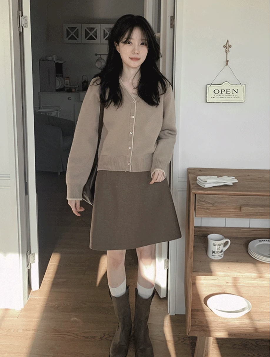 預訂｜SLOWAND #SLOWMADE Basic Mood Skirt (2 Color)