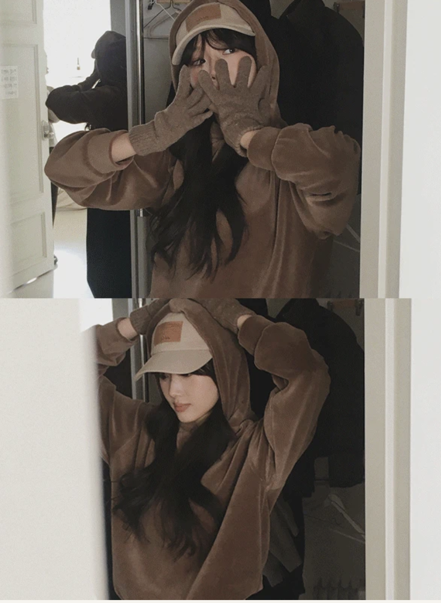 預訂｜SLOWAND #SLOWMADE Velvet Hoodie (2 Color)