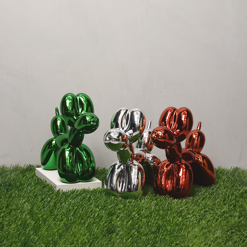 DipDipLife｜亮面氣球狗擺飾｜多色