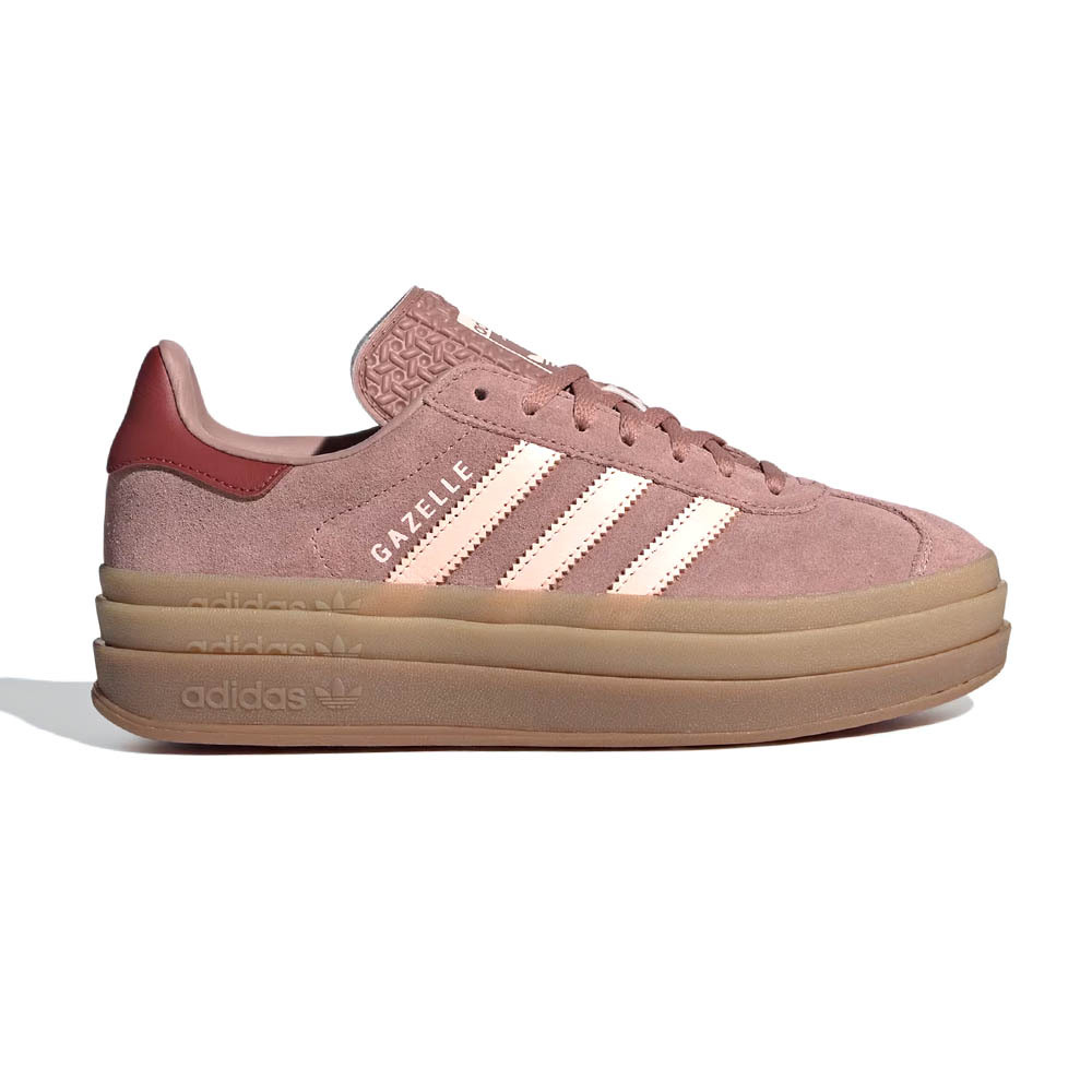 Adidas Gazelle Bold 女鞋 粉色 德訓鞋 滑板 復古 增高 麂皮 運動 休閒鞋 JH9666