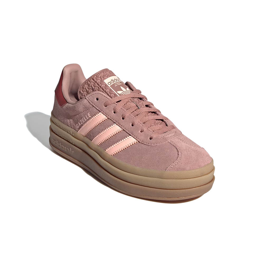 Adidas Gazelle Bold 女鞋 粉色 德訓鞋 滑板 復古 增高 麂皮 運動 休閒鞋 JH9666
