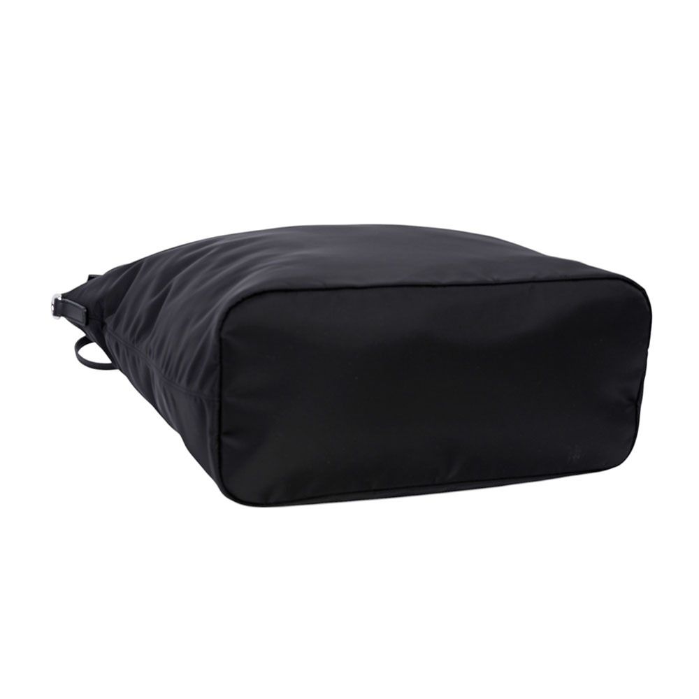 三角牌標誌尼龍二用托特包(黑色) 1BG189 ZOT F0002