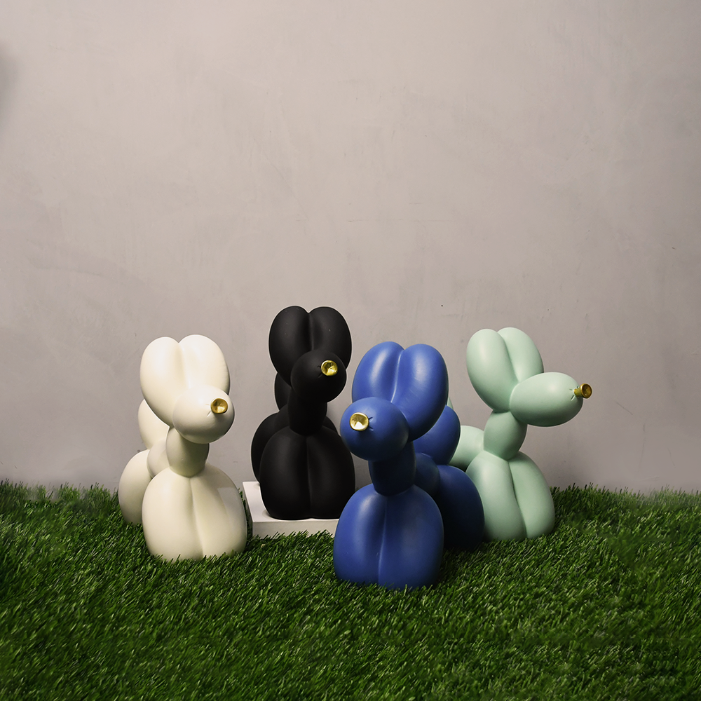 DipDipLife｜霧光氣球小狗擺飾｜多色