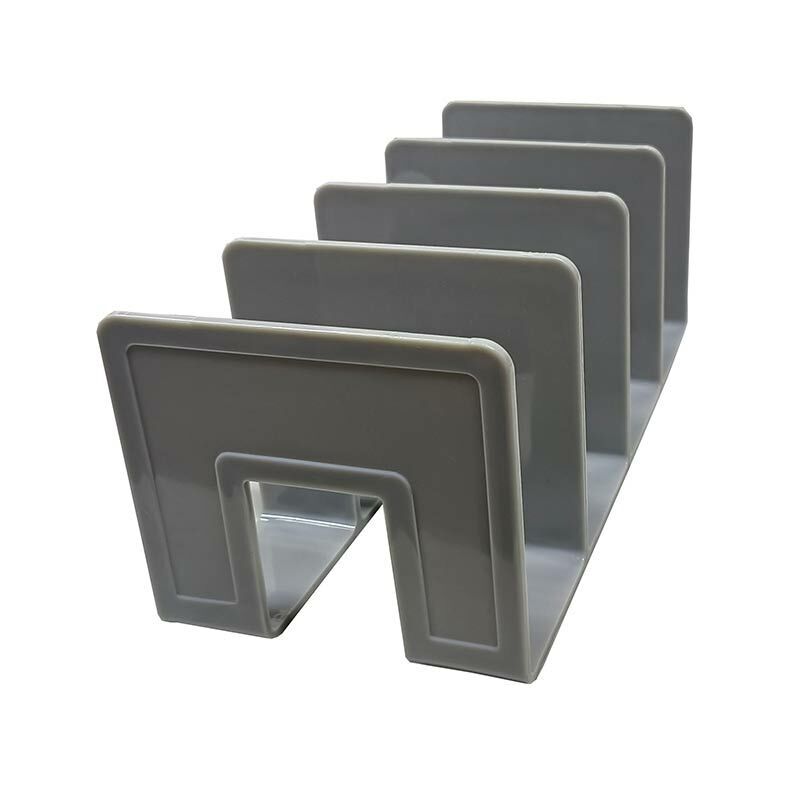 分隔書擋/灰 4格