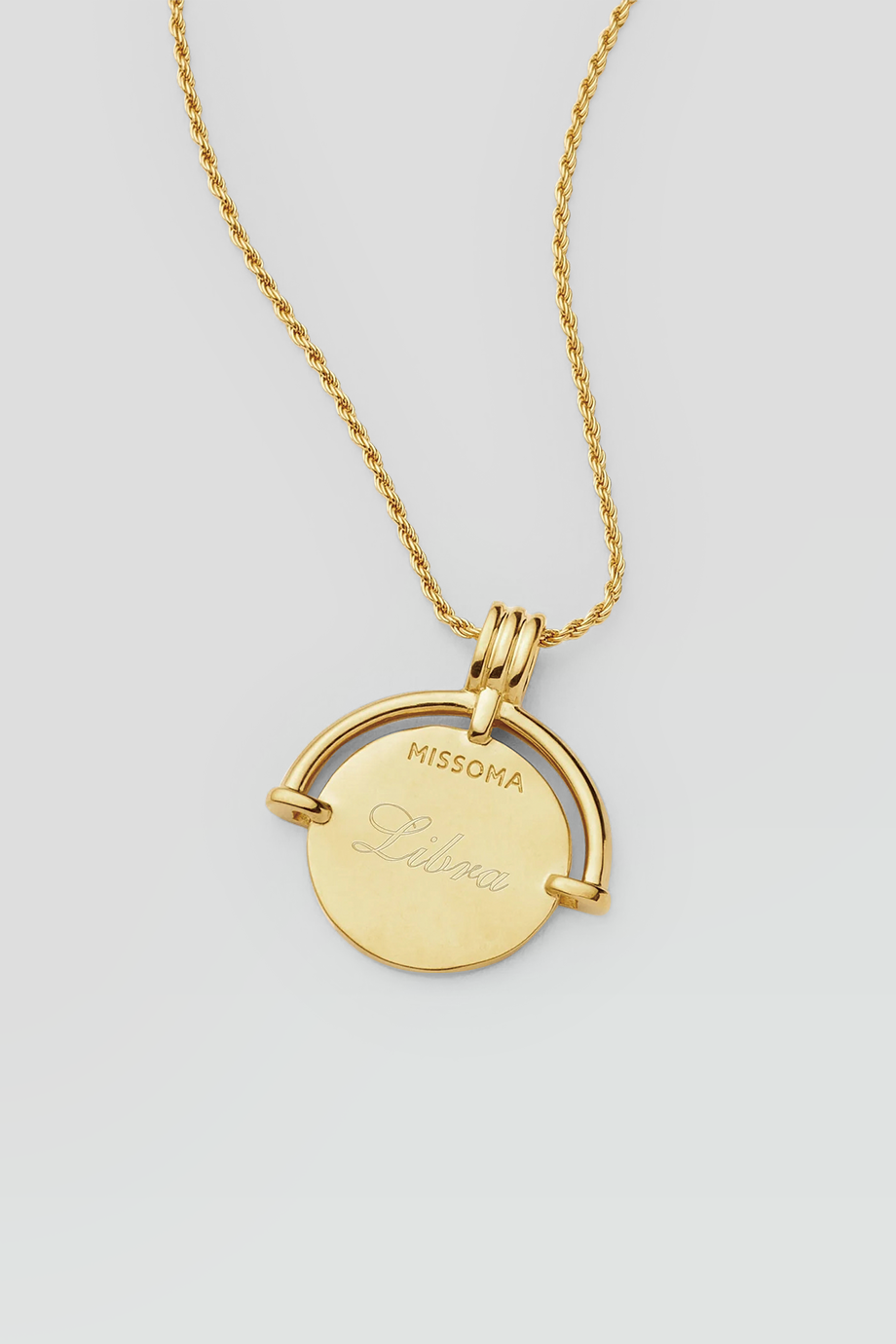 MISSOMA｜FORTUNA 雕刻硬幣吊墜項鍊