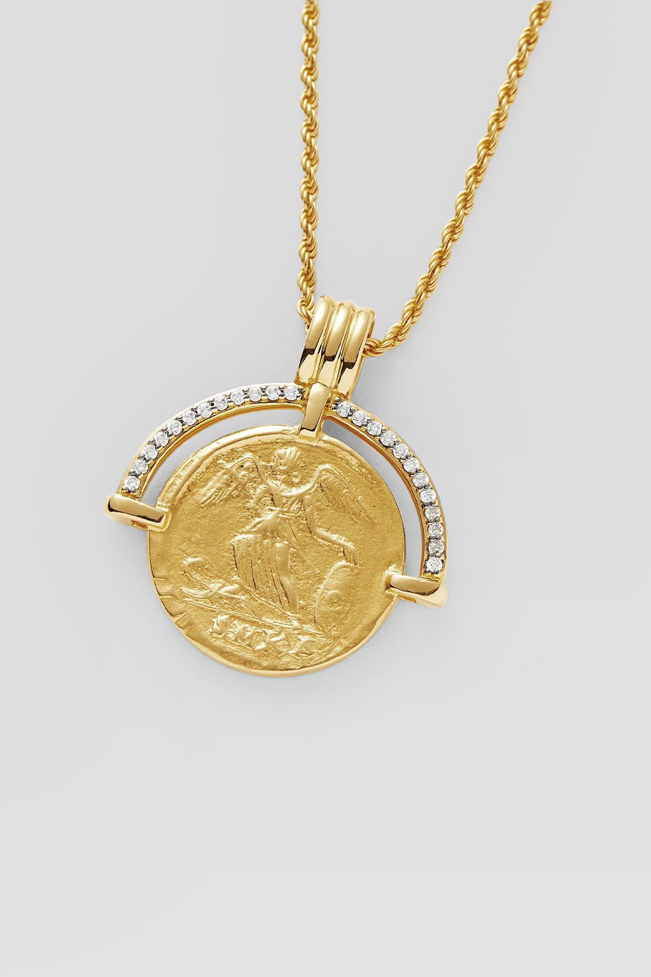MISSOMA｜FORTUNA 雕刻硬幣吊墜項鍊