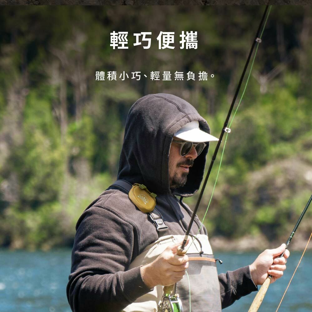 PAMABE Outdoor露營機能圓形零錢包,尺寸小巧、輕巧方便攜帶