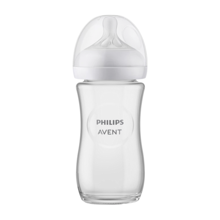 Avent Natural Response  玻璃奶樽1個裝 9OZ 特級柔軟 歐洲制